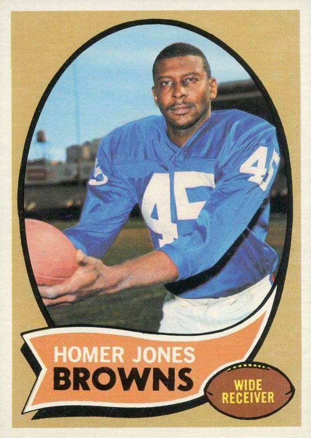 1970 Topps Homer Jones #258 Football Card