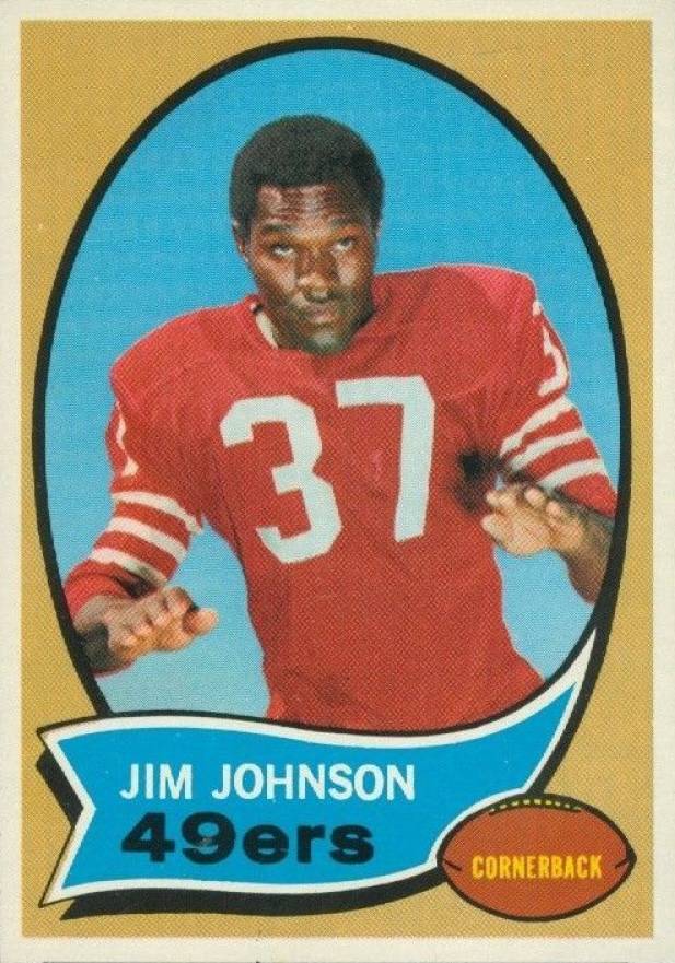 1970 Topps Jim Johnson #245 Football Card