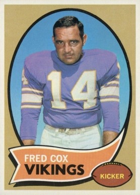 1970 Topps Fred Cox #238 Football Card