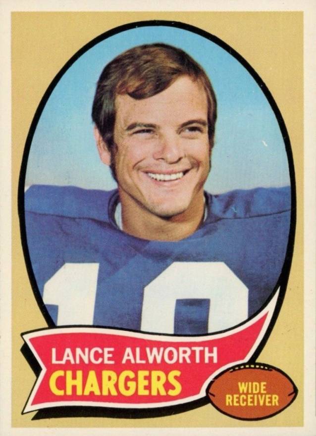 1970 Topps Lance Alworth #240 Football Card
