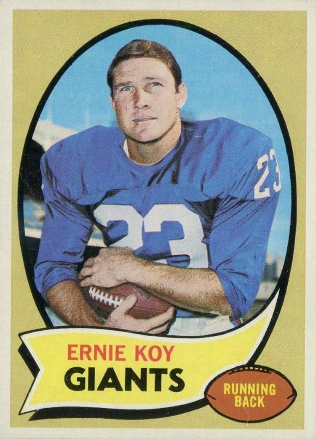 1970 Topps Ernie Koy #227 Football Card