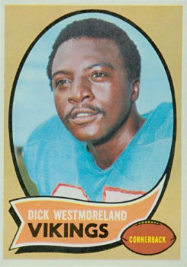 1970 Topps Dick Westmoreland #192 Football Card