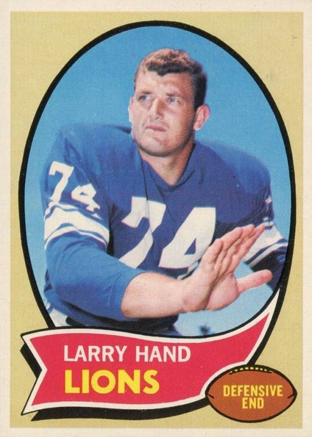 1970 Topps Larry Hand #149 Football Card