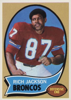 1970 Topps Rich Jackson #95 Football Card