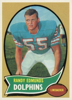 1970 Topps Randy Edmunds #34 Football Card