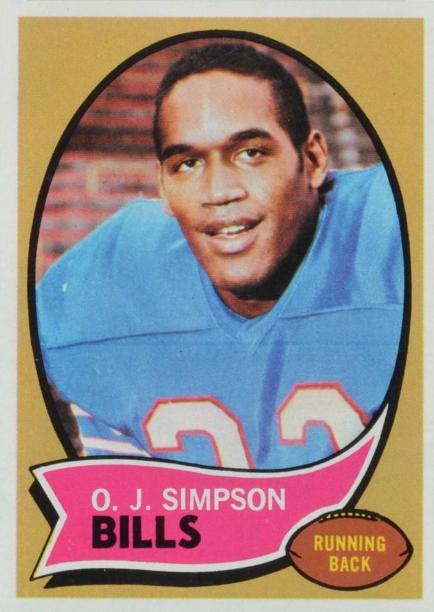 1970 Topps O.J. Simpson #90 Football Card