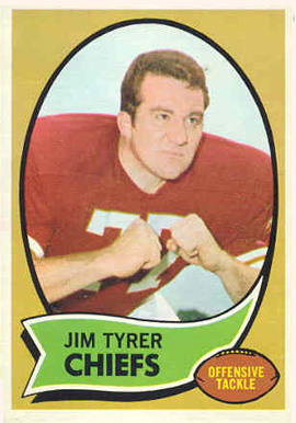 1970 Topps Jim Tyrer #263 Football Card