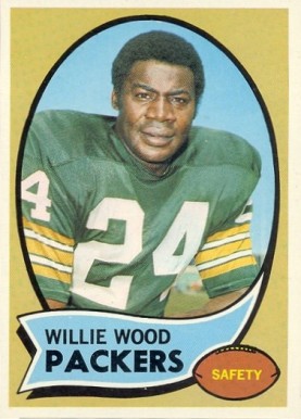 1970 Topps Willie Wood #261 Football Card