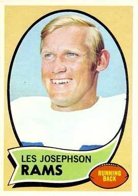 1970 Topps Les Josephson #253 Football Card