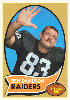 1970 Topps Ben Davidson #251 Football Card