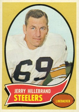 1970 Topps Jerry Hillebrand #230 Football Card