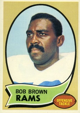 1970 Topps Bob Brown #178 Football Card