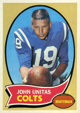 1970 Topps Johnny Unitas #180 Football Card