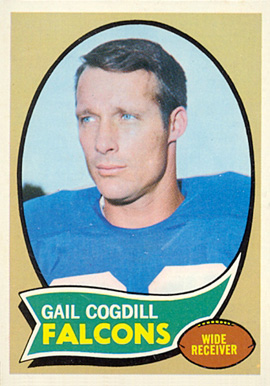 1970 Topps Gail Cogdill #183 Football Card