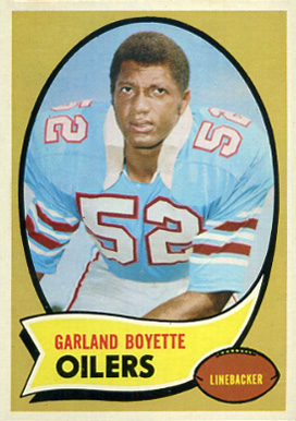 1970 Topps Garland Boyette #219 Football Card