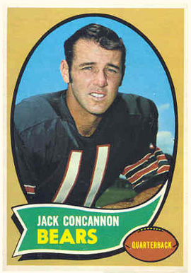 1970 Topps Jack Concannon #212 Football Card