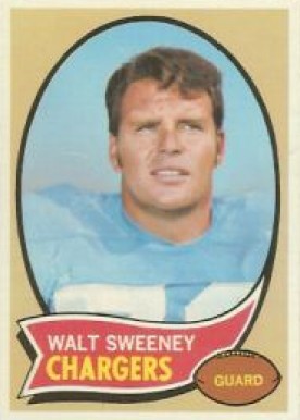 1970 Topps Walt Sweeney #173 Football Card