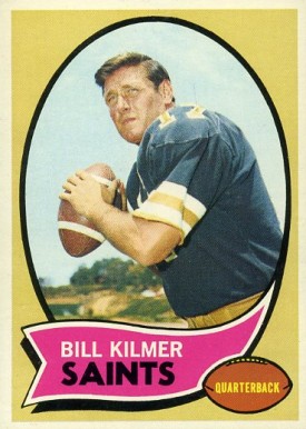 1970 Topps Bill Kilmer #166 Football Card