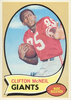 1970 Topps Clifton McNeil #157 Football Card