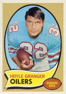 1970 Topps Hoyle Granger #155 Football Card