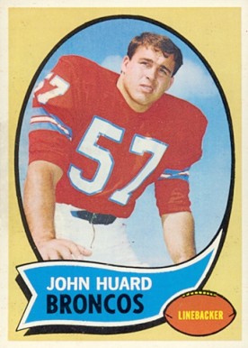 1970 Topps John Huard #146 Football Card