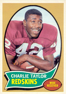1970 Topps Charlie Taylor #145 Football Card