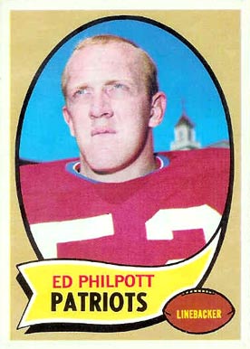 1970 Topps Ed Philpott #138 Football Card