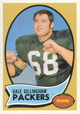 1970 Topps Gale Gillingham #131 Football Card