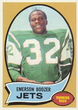 1970 Topps Emerson Boozer #128 Football Card