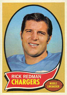 1970 Topps Rick Redman #118 Football Card