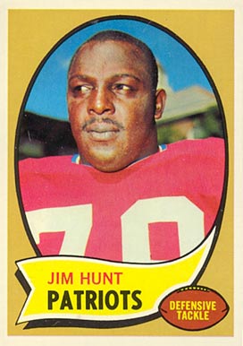 1970 Topps Jim Hunt #111 Football Card