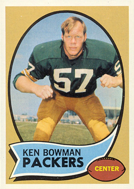 1970 Topps Ken Bowman #79 Football Card