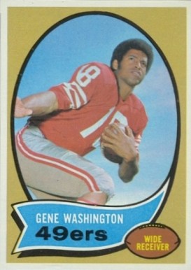 1970 Topps Gene Washington #81 Football Card
