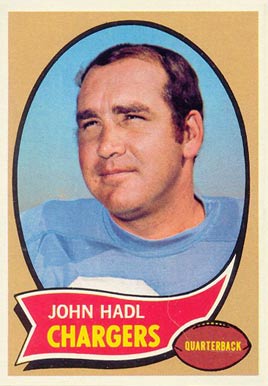 1970 Topps John Hadl #73 Football Card