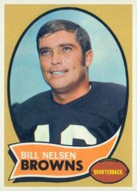 1970 Topps Bill Nelsen #65 Football Card