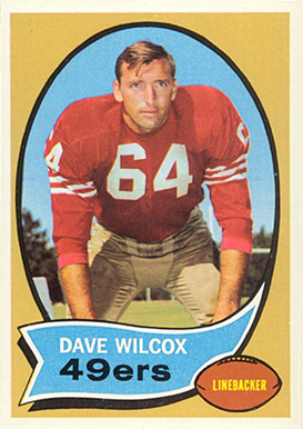 1970 Topps Dave Wilcox #57 Football Card
