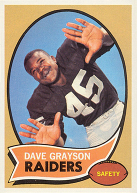 1970 Topps Dave Grayson #31 Football Card