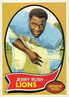 1970 Topps Jerry Rush #32 Football Card