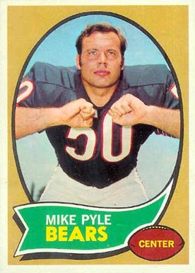 1970 Topps Mike Pyle #37 Football Card