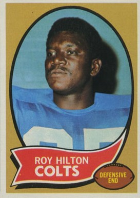 1970 Topps Roy Hilton #38 Football Card