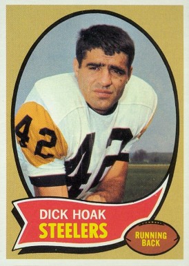 1970 Topps Dick Hoak #28 Football Card