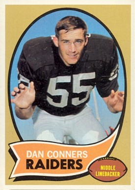 1970 Topps Dan Conners #6 Football Card