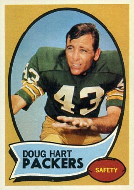 1970 Topps Doug Hart #2 Football Card