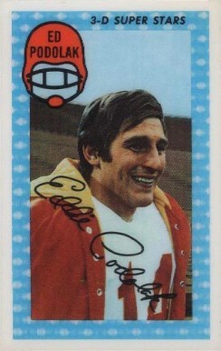 1971 Kellogg's Ed Podolak #36 Football Card