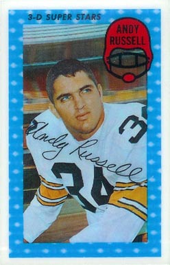 1971 Kellogg's Andy Russell #50 Football Card