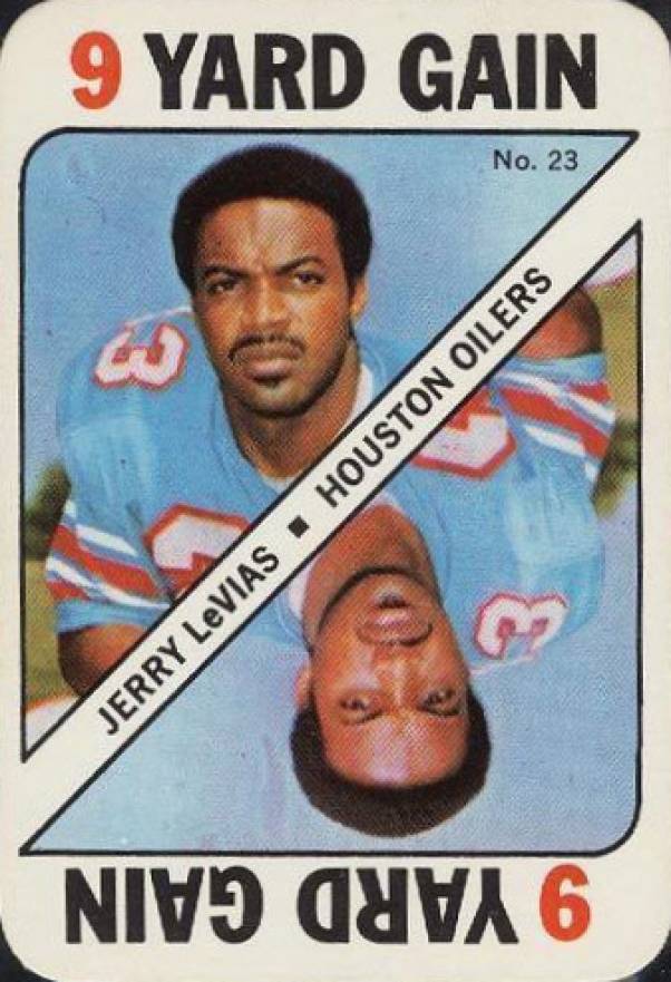 1971 Topps Game Cards Jerry LeVias #23 Football Card