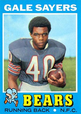 1971 Topps Gale Sayers #150 Football Card