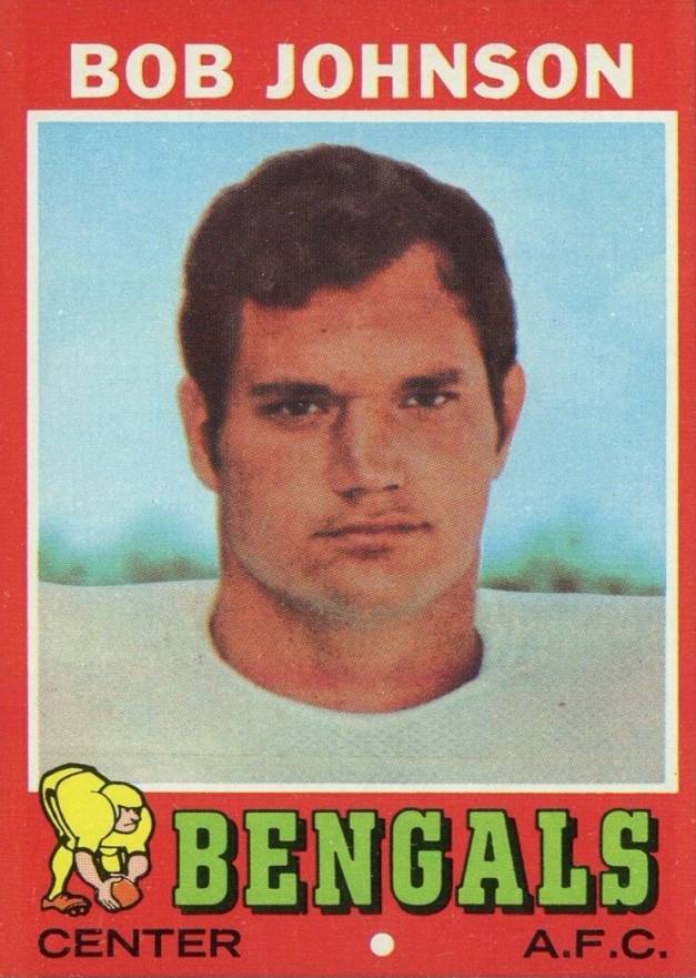 1971 Topps Bob Johnson #208 Football Card