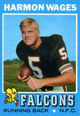 1971 Topps Harmon Wages #246 Football Card