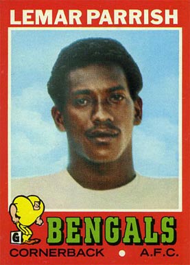 1971 Topps Lemar Parrish #233 Football Card